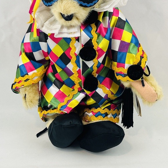 Bal Masque Fuzzy‎ Vanderbear Plush Bear 12" Legendary Party Collection NABCO - Picture 3 of 5